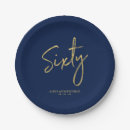 Search for navy blue paper plates Typography
