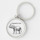 Search for endangered animals key rings Africa