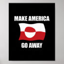 Search for go away posters Red white blue