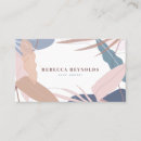 Search for leaf business cards Interior designer