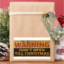 Search for christmas warning stickers Funny