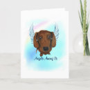 Search for dachshund angel postcards Sympathy