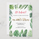 Search for gold safari baby shower invitations Foliage