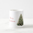 Search for tree ornaments mugs Red