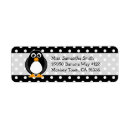 Search for baby penguin return address labels Cartoon