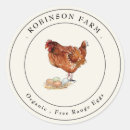 Search for vintage chicken stickers Watercolor
