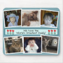 Search for greatest father mousepads Photo collage