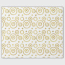 Search for circled wrapping paper Gold