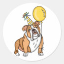 Search for birthday bulldog stickers Cute