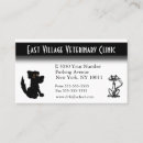 Search for pet standard business cards veterinary