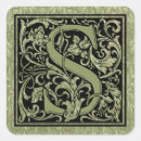 Search for s monogram stickers Calligraphy