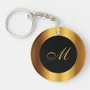 Search for black border key rings Gold