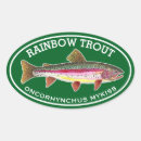 Search for rainbow trout stickers Fisherman
