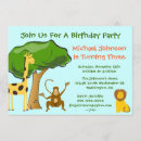Search for funny animal birthday invitations Lion