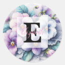 Search for purple pansy stickers Floral