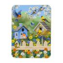 Search for birdhouse magnets Flowers