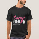 Search for breast cancer mens tshirts Squad
