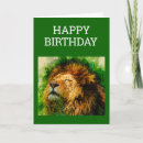 Search for african birthday cards Big cat