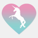 Search for unicorn heart stickers Colourful