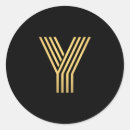 Search for initial y stickers Stylish