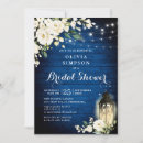Search for royal blue bridal shower invitations Greenery