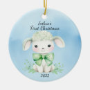 Search for lamb christmas tree decorations Blue