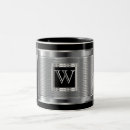 Search for metallic silver mugs Black