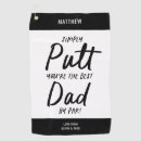 Search for funny golf towels Black and white