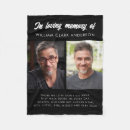 Search for 2 photo blankets Keepsake