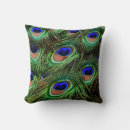 Search for peacock feather cushions Blue