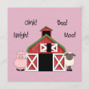 Search for barnyard invitations Children
