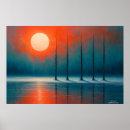 Search for bare trees posters Sunset