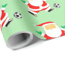 Search for sports christmas wrapping paper Soccer