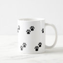 Search for dog paw coffee mugs Black