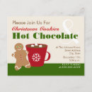 Search for hot chocolate christmas invitations Gingerbread man