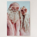 Search for santa claus puzzles Pink