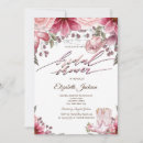 Search for light bridal shower invitations Flowers