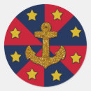 Search for gold anchor stickers Blue