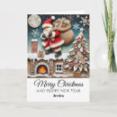 Search for chimney christmas cards Vintage