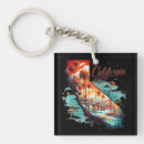 Search for vintage los angeles key rings Surfing