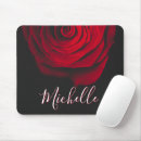 Search for black flowers mousepads Rose