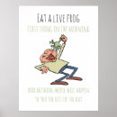 Search for cartoon frog posters Humour