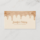 Search for chocolate drip business cards Bakery