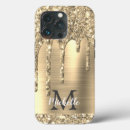 Search for dripping glitter iphone cases Monogrammed
