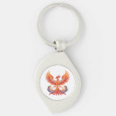 Search for phoenix bird key rings Fire