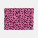 Search for pink leopard print blankets Spots