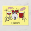 Search for drumming stuff postcards Drum kit