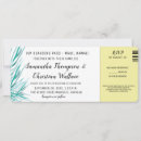 Search for aeroplane ticket wedding invitations Hawaii