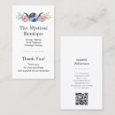 Search for goddess business cards Metaphysical