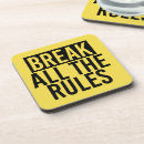 Search for rules coasters Typography